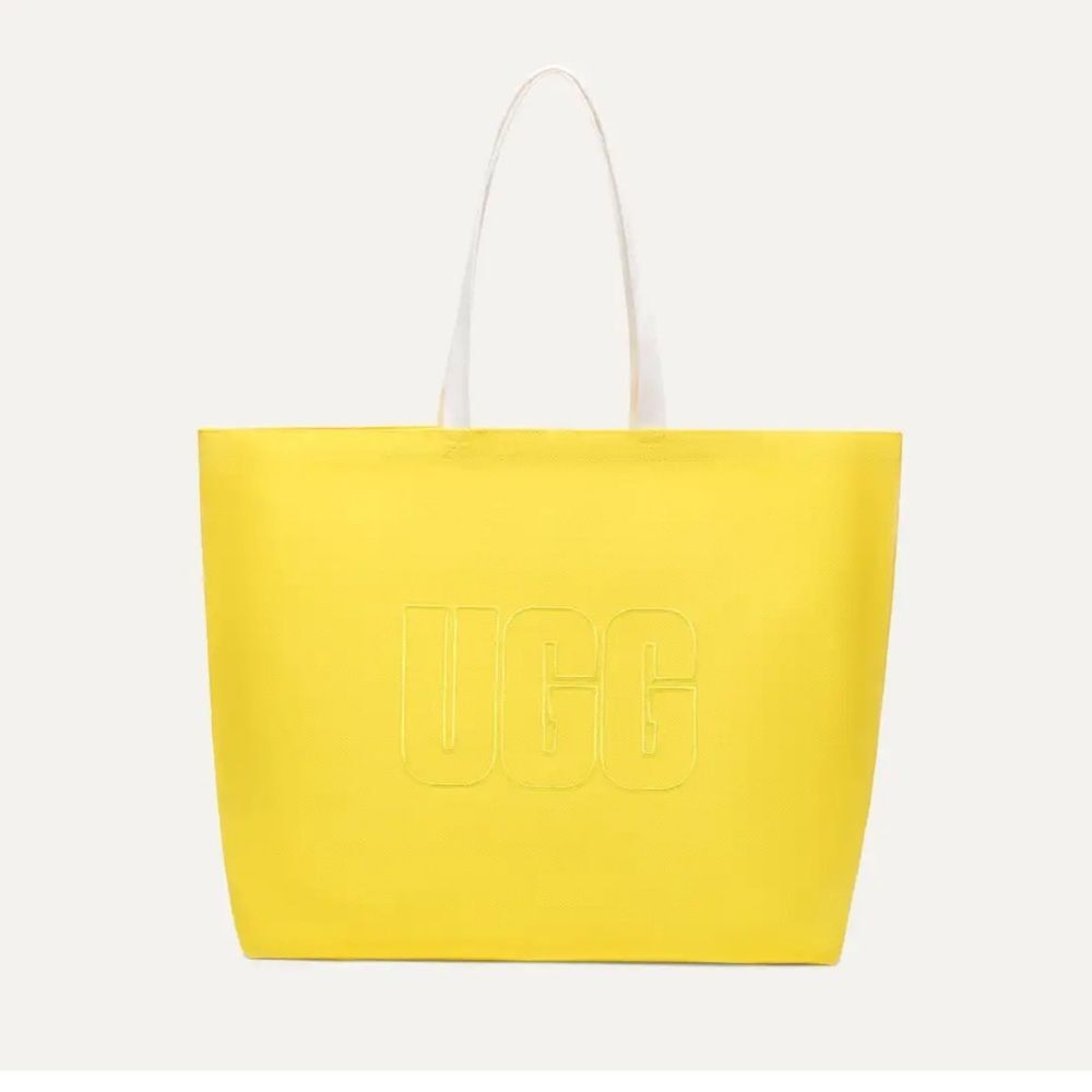 UGG Tote Bag - Yellow and White